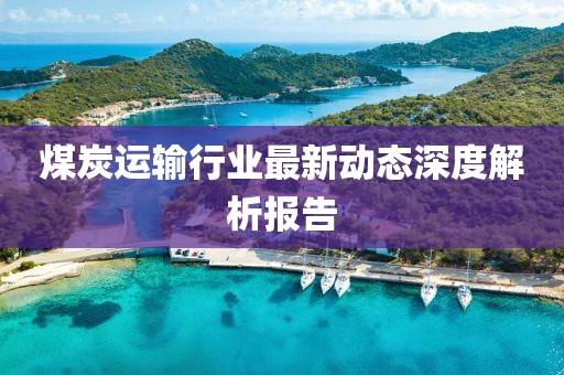煤炭運輸行業(yè)最新動態(tài)深度解析報告