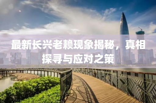 最新長興老賴現(xiàn)象揭秘，真相探尋與應(yīng)對之策
