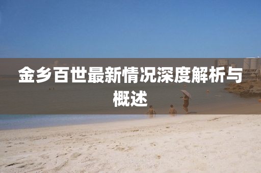 金鄉(xiāng)百世最新情況深度解析與概述