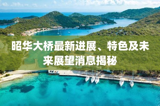昭華大橋最新進展、特色及未來展望消息揭秘