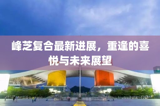 峰芝復(fù)合最新進(jìn)展，重逢的喜悅與未來展望
