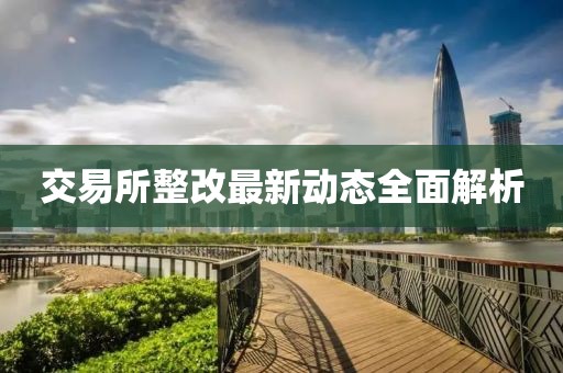 交易所整改最新動(dòng)態(tài)全面解析