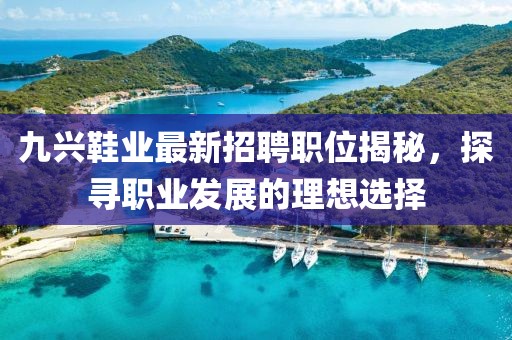 九興鞋業(yè)最新招聘職位揭秘，探尋職業(yè)發(fā)展的理想選擇