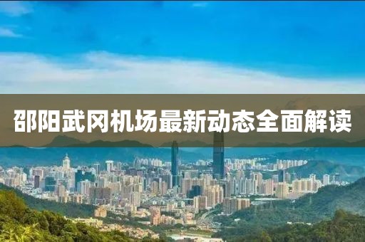 邵陽武岡機(jī)場最新動(dòng)態(tài)全面解讀