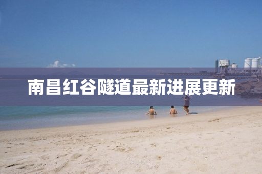 南昌紅谷隧道最新進展更新