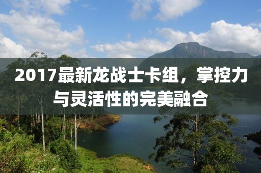 2017最新龍戰(zhàn)士卡組，掌控力與靈活性的完美融合