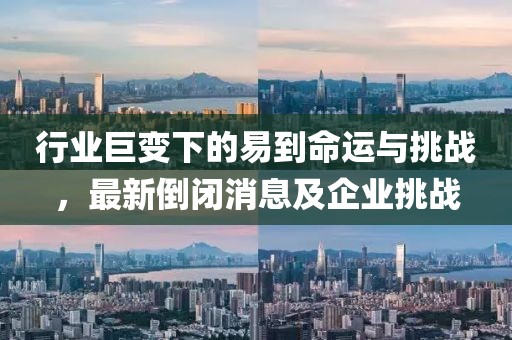 行業(yè)巨變下的易到命運(yùn)與挑戰(zhàn)，最新倒閉消息及企業(yè)挑戰(zhàn)