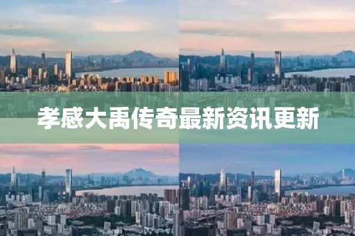 孝感大禹傳奇最新資訊更新