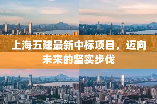 上海五建最新中標(biāo)項(xiàng)目，邁向未來的堅實(shí)步伐