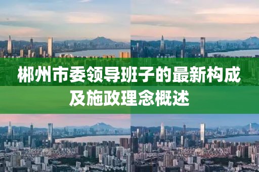 郴州市委領(lǐng)導(dǎo)班子的最新構(gòu)成及施政理念概述