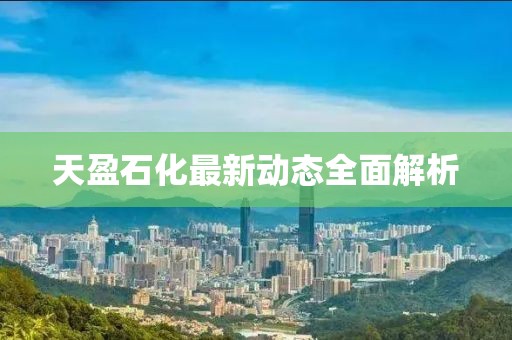 天盈石化最新動態(tài)全面解析