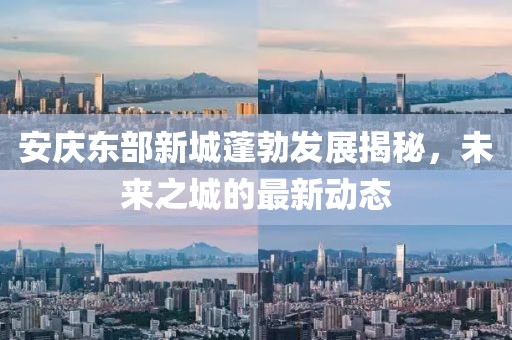 安慶東部新城蓬勃發(fā)展揭秘，未來之城的最新動態(tài)