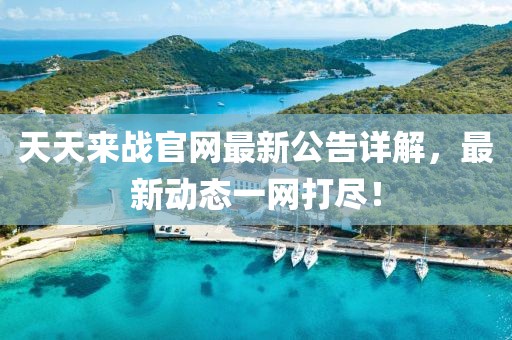 天天來戰(zhàn)官網(wǎng)最新公告詳解，最新動態(tài)一網(wǎng)打盡！
