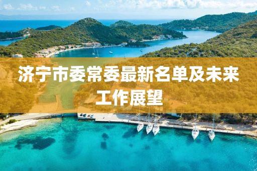 濟寧市委常委最新名單及未來工作展望