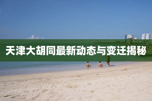 天津大胡同最新動態(tài)與變遷揭秘
