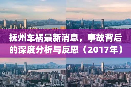 撫州車禍最新消息，事故背后的深度分析與反思（2017年）