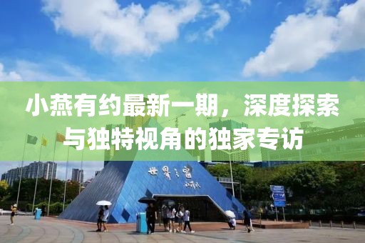 小燕有約最新一期，深度探索與獨(dú)特視角的獨(dú)家專訪
