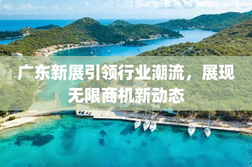 廣東新展引領(lǐng)行業(yè)潮流，展現(xiàn)無限商機新動態(tài)