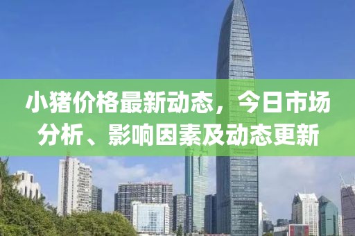 小豬價格最新動態(tài)，今日市場分析、影響因素及動態(tài)更新