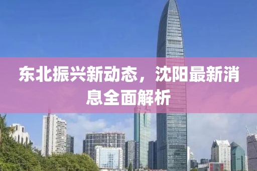 東北振興新動(dòng)態(tài)，沈陽最新消息全面解析