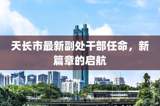 天長(zhǎng)市最新副處干部任命，新篇章的啟航