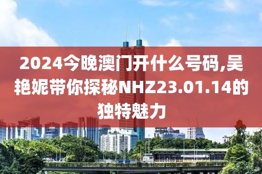 2024今晚澳門開什么號(hào)碼,吳艷妮帶你探秘NHZ23.01.14的獨(dú)特魅力