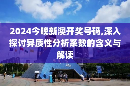 2024今晚新澳開獎號碼,深入探討異質(zhì)性分析系數(shù)的含義與解讀