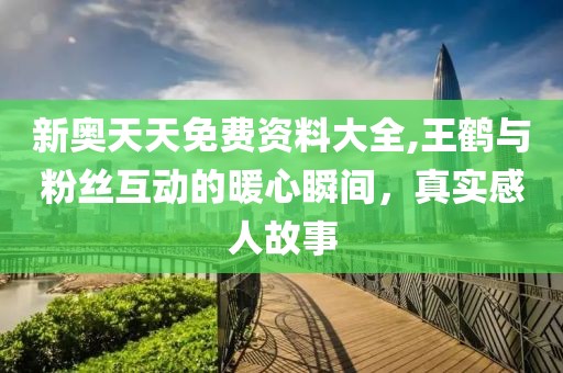 新奧天天免費資料大全,王鶴與粉絲互動的暖心瞬間，真實感人故事