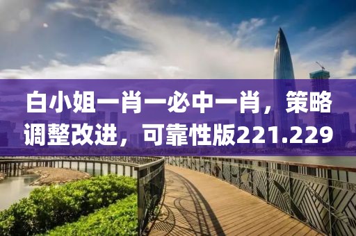 白小姐一肖一必中一肖，策略調(diào)整改進(jìn)，可靠性版221.229