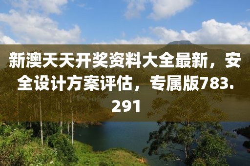 新澳天天開獎(jiǎng)資料大全最新，安全設(shè)計(jì)方案評(píng)估，專屬版783.291