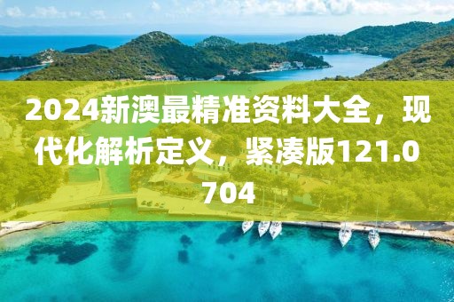 2024新澳最精準資料大全，現(xiàn)代化解析定義，緊湊版121.0704