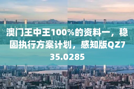 澳門王中王100%的資料一，穩(wěn)固執(zhí)行方案計(jì)劃，感知版QZ735.0285