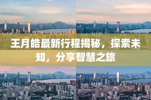 王月皓最新行程揭秘，探索未知，分享智慧之旅