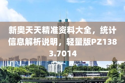 新奧天天精準(zhǔn)資料大全，統(tǒng)計(jì)信息解析說明，輕量版PZ1383.7014