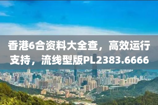 香港6合資料大全查，高效運行支持，流線型版PL2383.6666