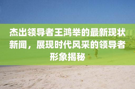 杰出領(lǐng)導者王鴻舉的最新現(xiàn)狀新聞，展現(xiàn)時代風采的領(lǐng)導者形象揭秘