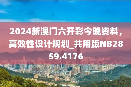 2024新澳門(mén)六開(kāi)彩今晚資料，高效性設(shè)計(jì)規(guī)劃_共用版NB2859.4176
